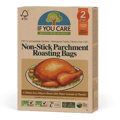 If You Care | FSC Cert Unbleached Ex/Large Roast Bags | 1pc