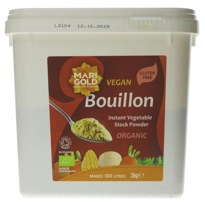 Organic and Vegan Marigold Bouillon - Fairtrade, Gluten-Free - Perfect for Soups and More!