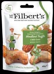 Mr Filberts | Mr Filberts Woodland Truffle and Wild Garlic Mixed Nuts 40g | 40g