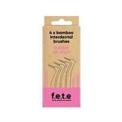 From Earth to Earth | FETE Interdental Brushes ISO Size 0 0.4mm | 13g