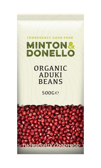 Minton & Donello | Organic Aduki Beans | 500g