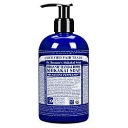 Dr Bronner | Org Shikakai Peppermint Hand Soap 355ml | 355ml