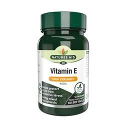 Natures Aid | Vitamin E 400iu 60 Capsules | 60 capsule