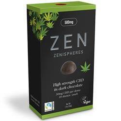 Zen | ZEN CBD Dark Choc Zenispheres 50g | 50g