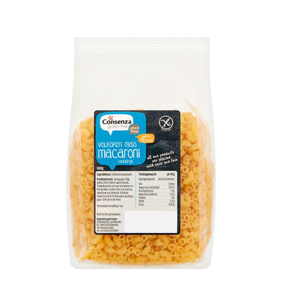 Consenza | Corn macaroni wholegrain | 500g