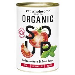 Eat Wholesome | Organic Tomato & Basil Soup 400g | 400g