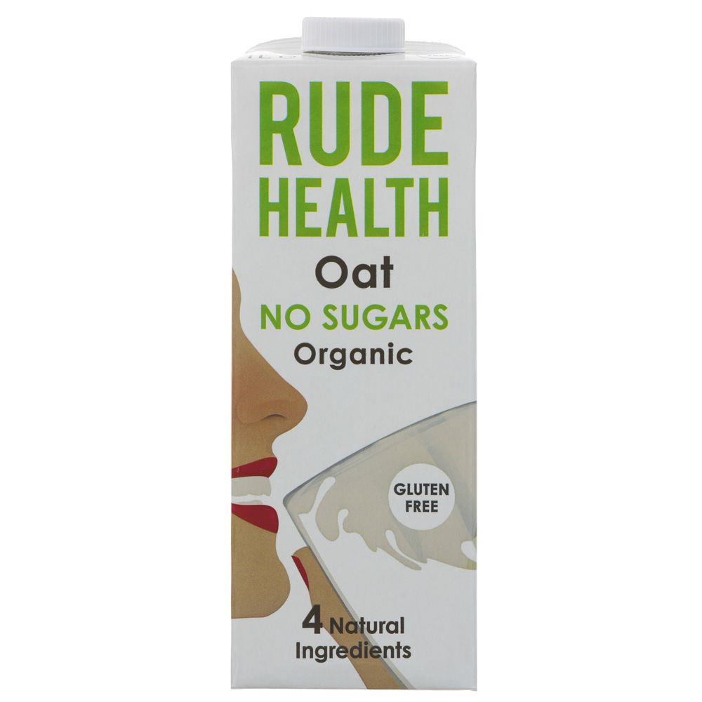 Rude Health Organic Oat Dairy-Alt Milk, 6 X 1L - Tunisia