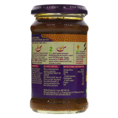 Pataks | Rogan Josh Curry Paste | 283G