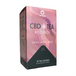 Edens Gate |  CBD Tea With Adaptogens - Rooibos - 15 Tea Bags | 15bag