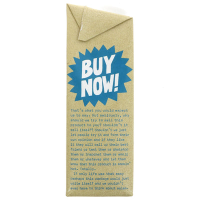 Creamy non-dairy Oatly organic oat drink, perfect for vegans, with hint of sea salt. No refrigeration needed!