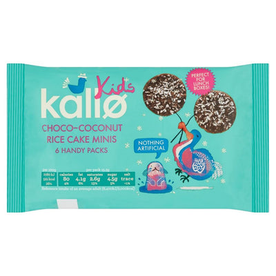 Kallo | Kids Choco-Coconut Rice Cake Minis  | 84g