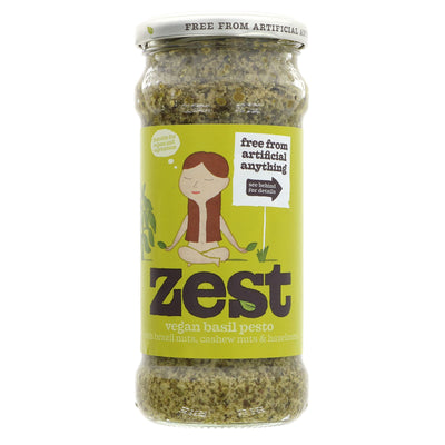 Zest | Basil Pesto, Vegan | 340G