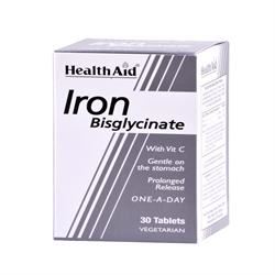 HealthAid | Iron Bisglycinate (Iron with Vitamin C) Tablets 30's | 30 tablet