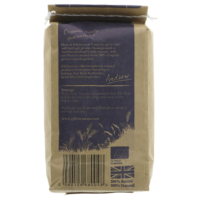 Gilchesters Organics | Semolina Fine Wheat Flour | 500G