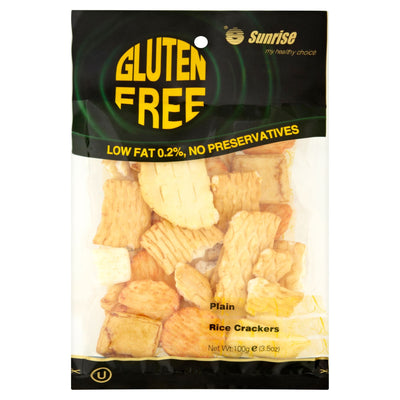 Sunrise | Gluten Free Rice Crackers - Mini Plain | 100g