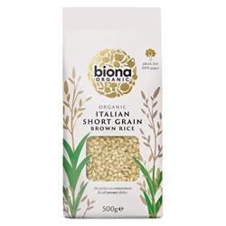 Biona | Biona Organic Italian Rice - Brown - Short Grain 500g | 500g