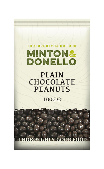 Minton & Donello | Plain Chocolate Peanuts | 100g