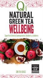 Qi | Wellbeing Green Tea 25 Tea bags / 40g | 40g