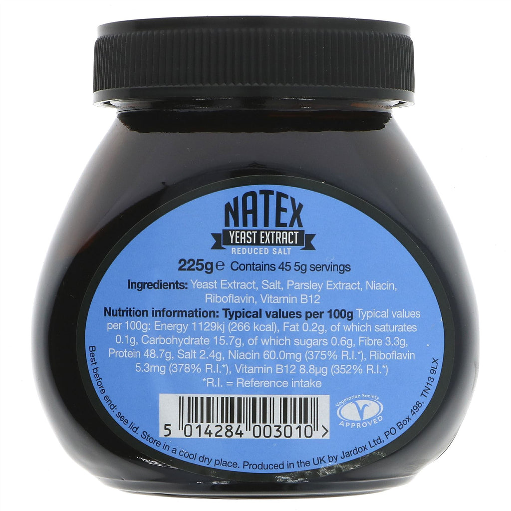 Natex | Yeast Extract - Low Salt | 225G