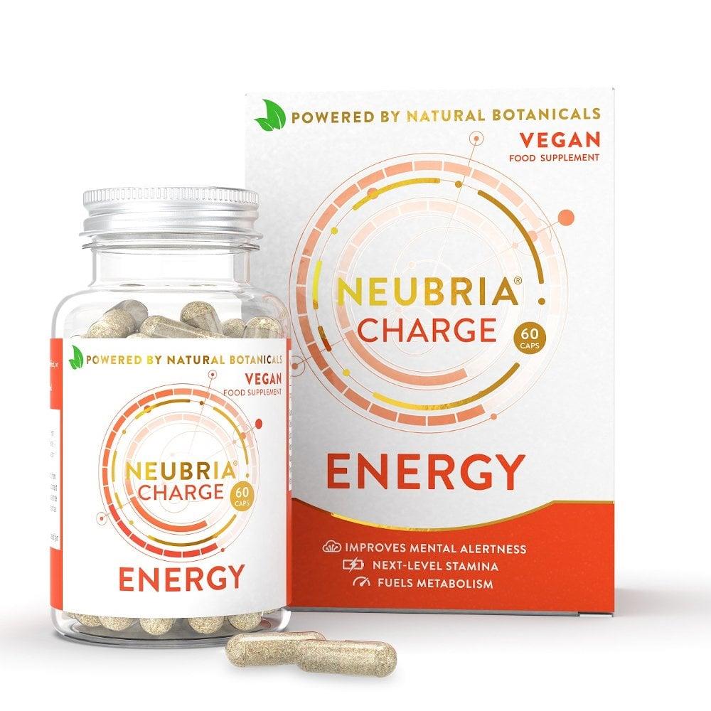 Neubria | Charge - Energy Supplement | 60 capsules