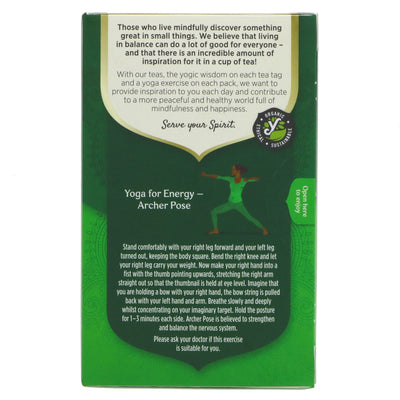 Yogi Tea | Green Energy - Green Tea, Guarana, Ginger | 17 bags