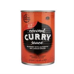 The Coconut Company | Organic Red Coconut Curry Sauce 400ml | 400ml