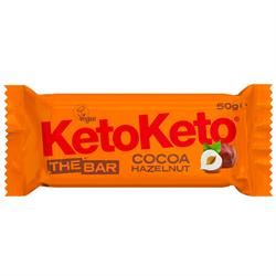 KetoKeto | Cocoa Hazelnut Bar 50g | 50g