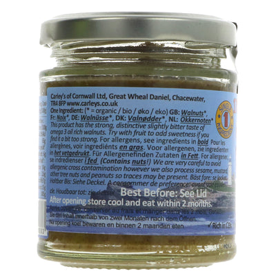 Carley's | Raw Walnut Butter | 170G