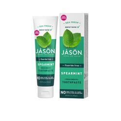 Jason | Sea Fresh Spearmint Fresh Breath Toothpaste Fluoride Free -119g | 119g