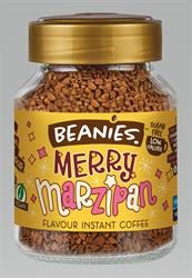 Beanies Coffee | Beanies Merry Marzipan Flavour Coffee 50g | 50g