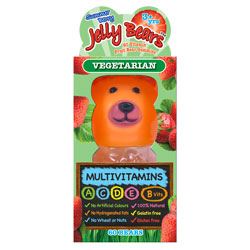 Jelly Bears | Jelly Bears Vitamin Fruit Bear Gummies Summer Berry Multivitami | 60gummies