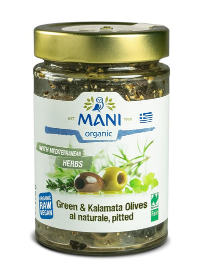 Mani | Mixed Olives With Herbs | 175g