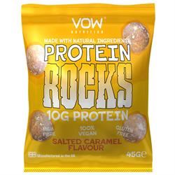 Vow Nutrition | Protein Rocks Salted Caramel 10g Protein 45g Pack | 45g