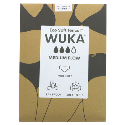 WUKA Ultimate Medium Flow S - Sustainable, comfortable, and holds up to 15ml. Vegan. Try now - saves 200 tampons!