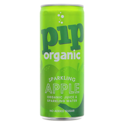 Organic, Vegan Sparkling Apple - guilt-free with no added sugar or sweeteners. Only 100 calories per bottle. Quench your thirst with Pip Organic.