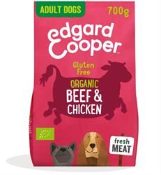 Edgard and Cooper | Dry Dog Food - Organic Beef & Chicken 700g | 700g