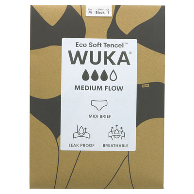 WUKA Ultimate Medium Flow M: Sustainable, comfortable, and holds up to 15ml. Saves 200 tampons. Vegan.