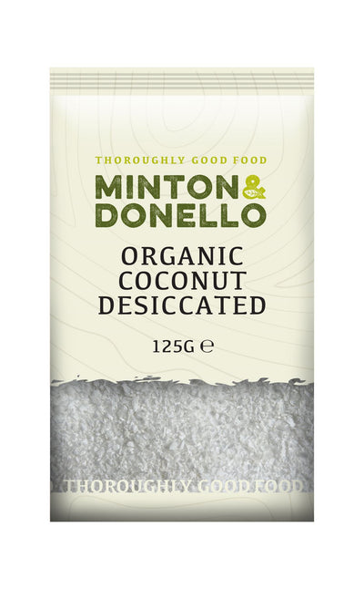 Minton & Donello | Organic Coconut Desiccated | 125g