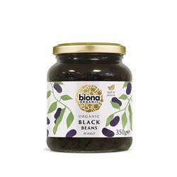 Biona | Organic Black Beans in Glass Jars 350g | 350g