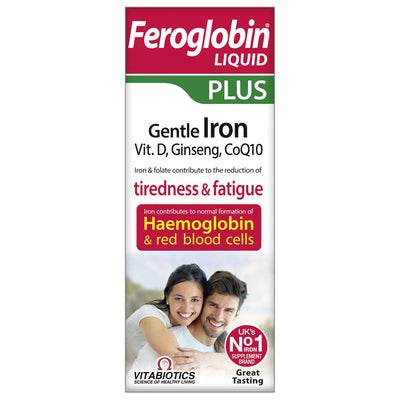 Vitabiotics | Feroglobin Plus Liquid | 200ML