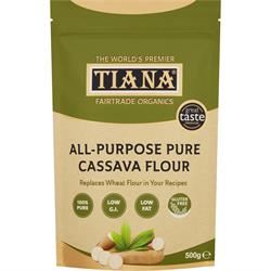 Tiana | TIANA All Purpose Gluten Free Cassava Flour for baking | 500g