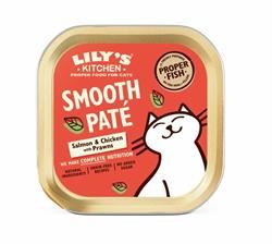 Lilys Kitchen |  Lily's Kitchen Cat Pate Salmon and Chicken with Prawns 85g | 85g