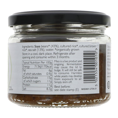 Clearspring | Japanese Reduced Salt Miso | 270G