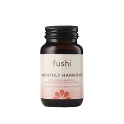 Fushi Wellbeing | Monthly Harmony 60 Veg Caps | 42g