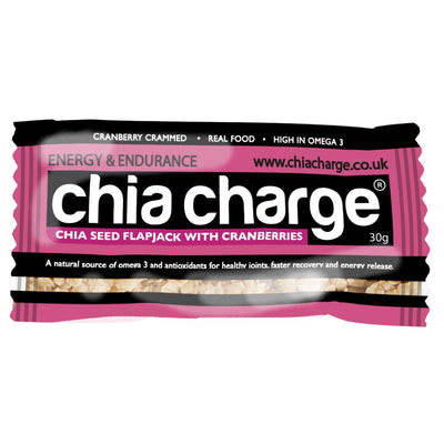 Chia Charge | Cranberries Chia Seed Flapjack | 30g