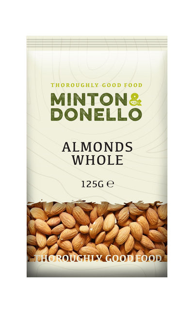 Minton & Donello | Almonds Whole | 125g