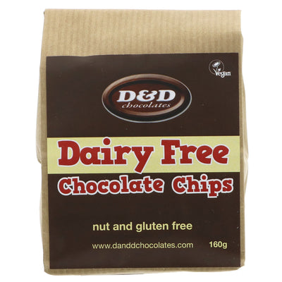 Vegan & No Added Sugar Dairy Free Chocolate Chips, Handmade & Nut-Free - Perfect for Baking & Snacking.