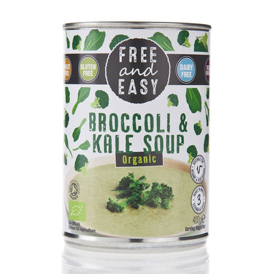 Free & Easy | Organic Broccoli & Kale Soup | 400g