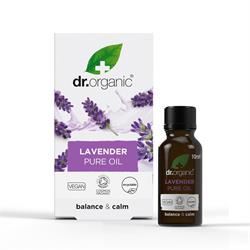 Dr Organic | Lavender Pure Oil 10ml | 10ml