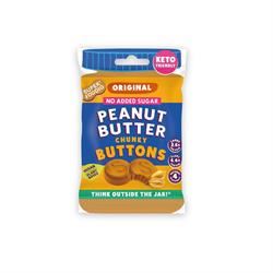 Superfoodio | Peanut Butter Buttons - No Added Sugar 20g (Keto) | 20g